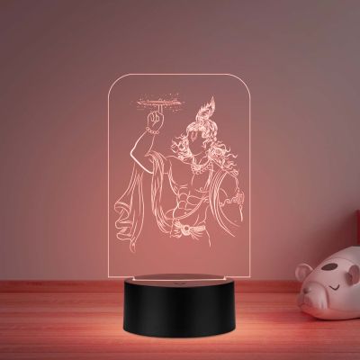 Krishna Ji Design Night Lamp